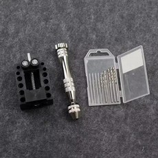 미니 핸드 드릴핀 바이스 모델 제작 정밀 목공용 수동 드릴링 도구 작은 구멍용 드릴 비트, 1개, 2. B