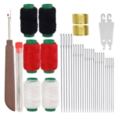 펴나나다 12종 바느질 도구 세트 37P, 1세트
