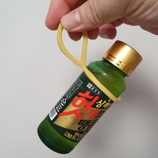 끼우는 실리콘 음료 병 고리 링 손잡이 홀더 스트랩, 1개, 1개