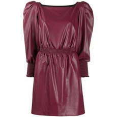 필로소피디로렌조세라피니 퍼프 소매 미디 드레스