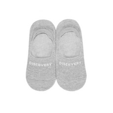 디스커버리 남녀 공용 그레이 양말