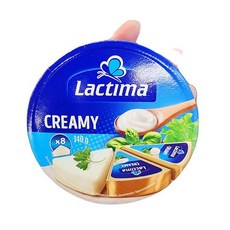 락티마 크리미 체다 포션치즈, 3개, 140g