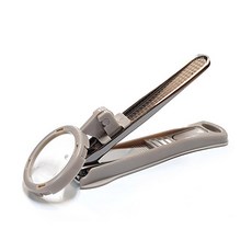 Nail Room 放大鏡指甲剪, 灰色, 1個