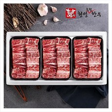 횡성축협 횡성한우 1++ 투뿔 등급 찜갈비 선물세트 2호 (2.4kg), 1세트