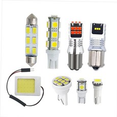 차량등 화물차 LED 실내등 브레이크등 미등 번호판등 D21 24V, 24V 42mm 6LED