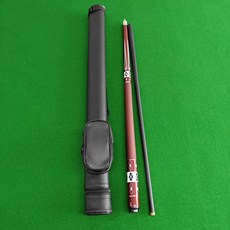 【臺灣出貨】臺球桿黑科技中式桿黑八九球斯諾克球桿大頭桿中頭桿小頭桿包全套-奢尚匯品, 鷹紅黑科技大頭杆時尚杆桶套裝, 1個