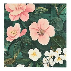 Santa Barbara Design Studio 세라믹 트레이 및 마작 컬렉션 흡수성 종이 냅킨 20개 칵테일 사이즈 (12.7cm(5인치) 정사각형 냅킨) 마작 소셜 클, 꽃무늬