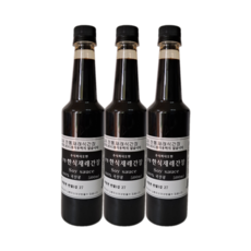 전통한식재래간장, 3개, 500ml