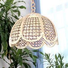 Rattan Shop 藤編燈罩 室內裝潢 藤製 S303, 單一顏色, 1個