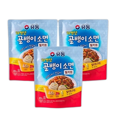 유동 골뱅이 소면 밀키트, 3개, 320g
