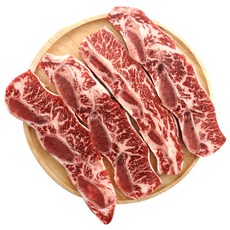 [대국맛짱] 미국산 초이스 [ la갈비 ] 소갈비 1+1 [일요일/당일발송], 2개, 1kg