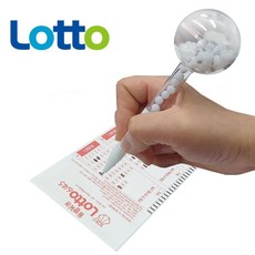 로또볼펜 로또번호추출기 마킹펜 로또게임기, 1개