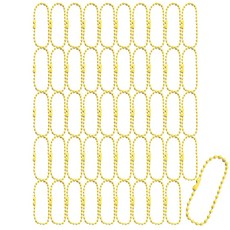 칼라군번줄 WDS, 50개, 옐로우