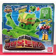 반다이 파워레인저 애니멀포스 DX 큐브 옥토퍼스 로봇장난감, 혼합색상, 1개