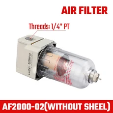 호환 LAIZE 에어 필터 물 분리기 SMC 타입 AF2000, 03 AF2000-02 NO SHEEL, 1개