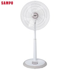 SAMPO聲寶 16吋機械式立扇 SK-FP16Q，三段風速調整，台灣製造，無段式升降設計，純銅線馬達