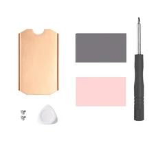 SteamDeck 게임 2242 2280 SSD 구리 라디에이터 패드 M2 2230 SSD 방열판 M2 NVMe TN30 TN42 TN80 하드 디