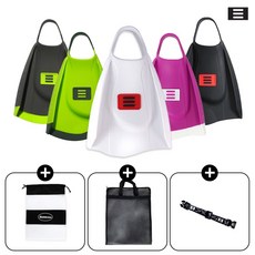 DMC 엘리트 맥스 숏핀 수영 오리발 (숏핀 메쉬백), 퍼플