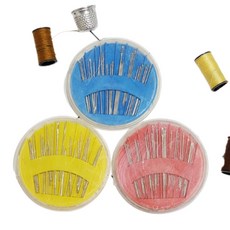 바느질 바늘 바지 옷 수선 세트, 1개