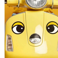 화물차반사판 졸음운전방지 스티커 화물차눈알스티커 화물차반사판스티커 210x210mm 79000EA 1EA, 본상품