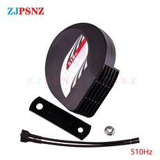 에어혼 화물차 크락션 자동차 자동 컴팩트 12V 방수 Tuto 차량용 슈퍼 시끄러운 듀얼 톤 전기 달팽이 키트 범용, [02] 510Hz 1Pcs, [01] 12V용