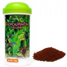 소형 열대어 미니비트 사료먹이 250ml 110g 영양분 밥you4+9NTS