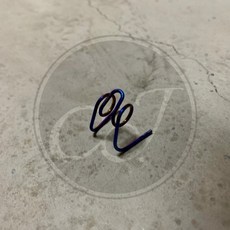 CJ 螃蟹卡鉗 燒鈦彈簧設計，輕鬆夾取蟹肉，人體工學握感舒適省力, 1個, 螃蟹卡鉗 彈簧
