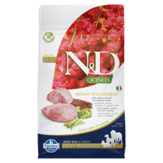 Farmina 法米納 N&D Quinoa 藜麥系列 體重管理 羊肉蘆筍配方, 800g, 1個, 混合口味