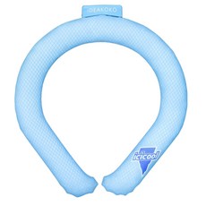 icicool 펫 넥밴드 빗살 Medium, 파랑, 1개