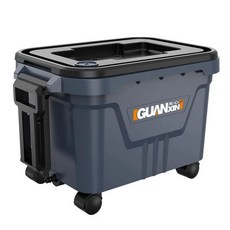 이동식 세차 자동차 작업 바퀴 버킷 물통 바스켓 광택 휴대용 물 물뿌리개 연결통 릴호스, 그레이 27.5kg, 1ml