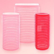제이앤디디자인 볼륨 헤어롤 셀프헤어롤구르프, 특대 3p, 1개