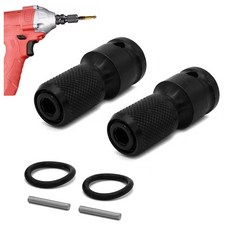 아이베란다 임팩 렌치 변환 소켓 어댑터 육각비트 사용 젠더, 2개