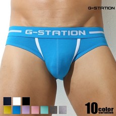 G-STATION 熱賣三角內褲 四角內褲 透氣低腰性感運動內褲, 深灰色,S