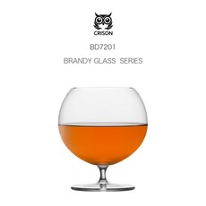CRISON 無鉛水晶白蘭地酒杯 - 酒吧球型水杯 雞尾酒高腳杯 BD7201, 1個