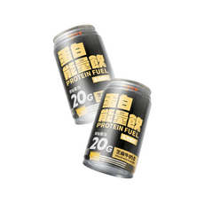 GOpower 蛋白能量飲 芝麻牛奶風味 蛋白質 健身補給, 6罐, 340ml