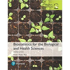 Pearson Biostatistics for the Biological and Health Sciences 第二版