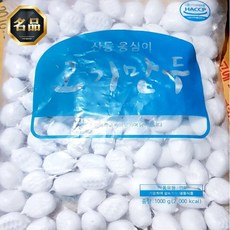 나래 산동 옹심이 고기만두 1kg (국산 돼지고기 사용), 1개, 1g