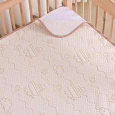 VANLUEE 隔尿墊 純棉 嚴選A類 嬰兒, 1個, 30x45cm牛奶蛋白遠洋輪船