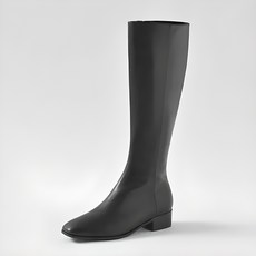 ChakanShoes 低跟方頭長筒靴 BLLTR4e840