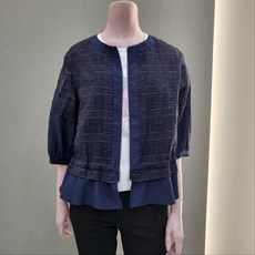 꼼빠니아 밑단포인트 칠부소매 여름점퍼 CAEU5-WGJ200_IC 3133096