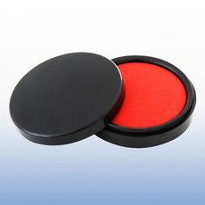 휴대용 원형 잉크 인주 도장 밥 스탬프 패드 DD-11594+88ea new*120Sl, 본상품선택, 1개