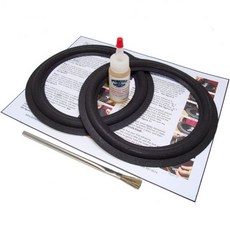 미라주 8인치 스피커 폼 서라운드 엣지 수리 키트 - 2개의 BPS-150 BPS150i 3RZL635 M-490 M-7si M7si SM-1 SM-5 SM5 320 등과 호환