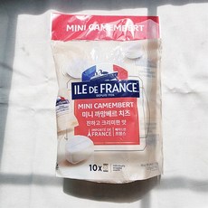 코스트코 일드 프랑스 미니 까망베르 치즈, 10개, 25g