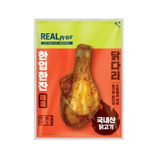 리얼프라이스 한입한잔 닭다리 매콤, 6개, 70g