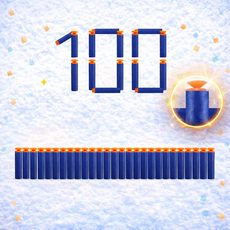 에이폭스 너프건 호환 총알 리필 200발 접착총알 100발 일반총알 100발, 100개, 흡착