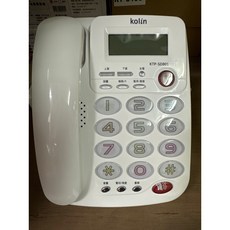 KOLIN 歌林 來電顯示電話機 KTP-SD801 免持撥號 鬧鈴功能