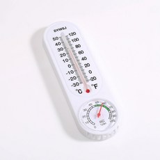 벽걸이 아날로그 온도계 습도계 온습도계 DD-10409, 1
