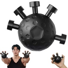 빈치 혈티브 핑거 전완근 운동기구 손가락 악력기, 1개, 블랙
