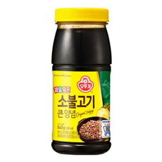 오뚜기 소불고기 큰 양념, 4개, 840g