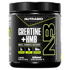 Nutrabio 肌酸 + HMB, 243g, 1個